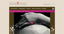Desktop Screenshot of alternative-naissance.ca